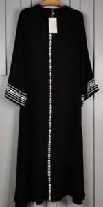 embroidered open abaya Bangladesh abaya price in Bangladesh stylish abaya BD